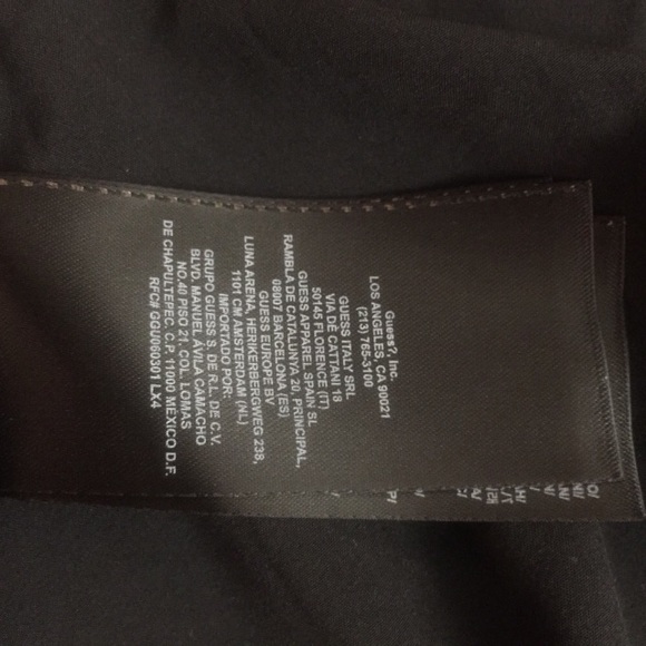 GUESS Black Bustier Sweetheart Neckline Sleeveless - Picture 5 of 7